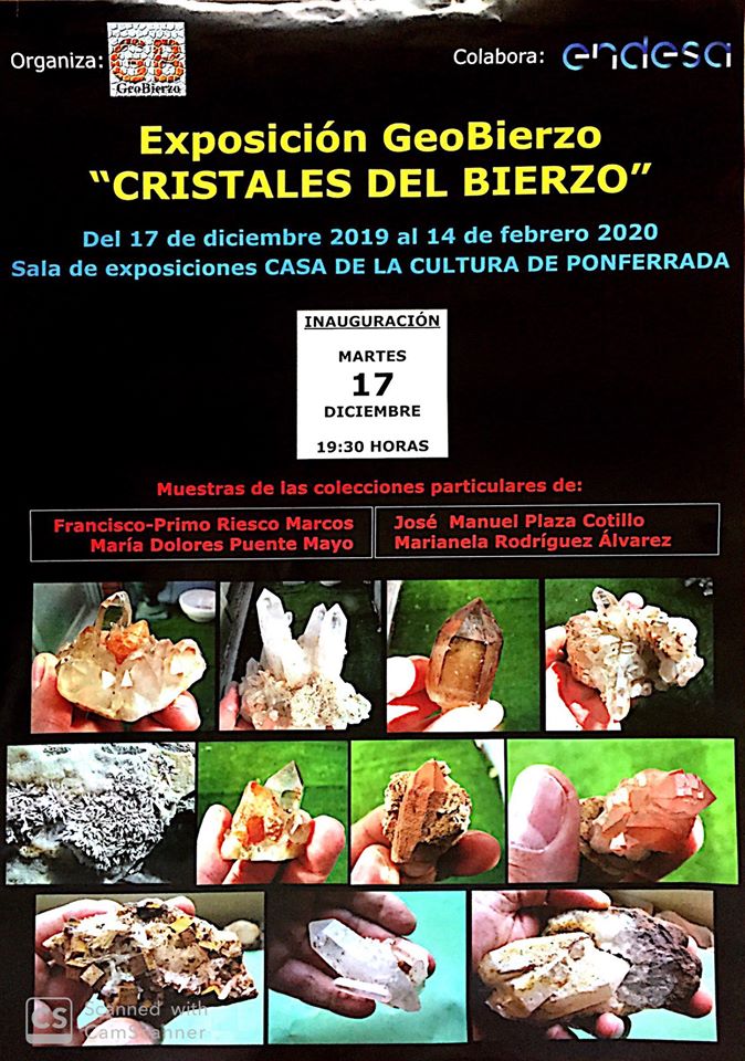 Exposición Geobierzo "Cristales del Bierzo"