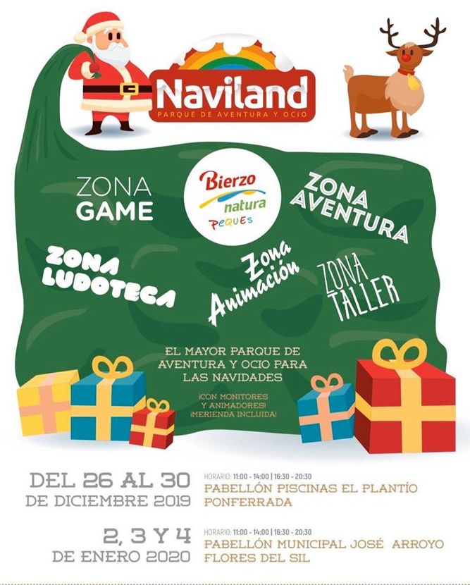 llega Naviland Ponferrada, el gran parque de ocio infantil para las navidades 2