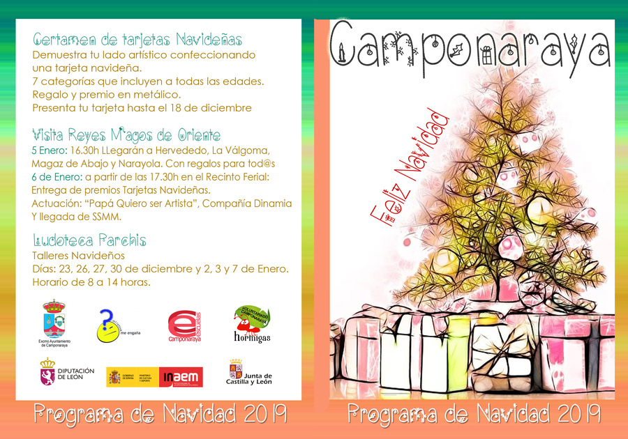 Programa de Navidad 2019 en Camponaraya 3