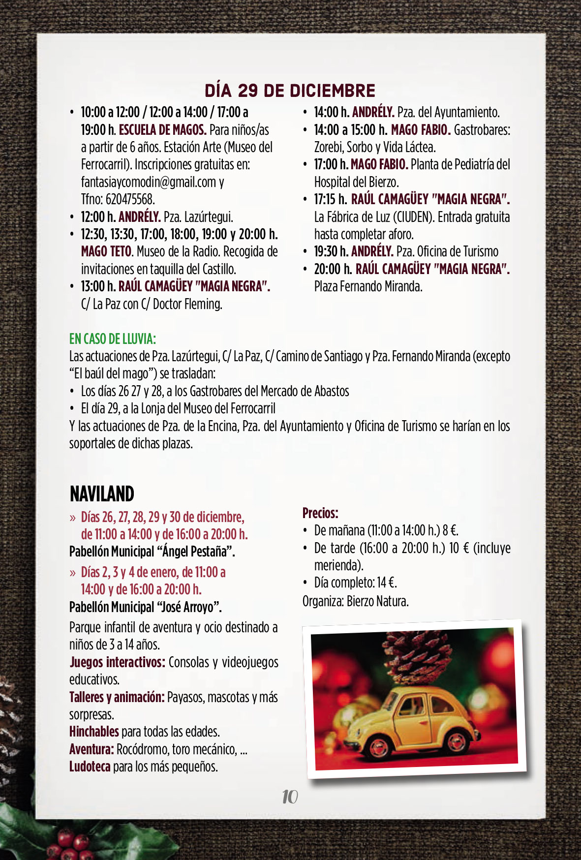 Programa de Navidad en Ponferrada 2019/2020 7