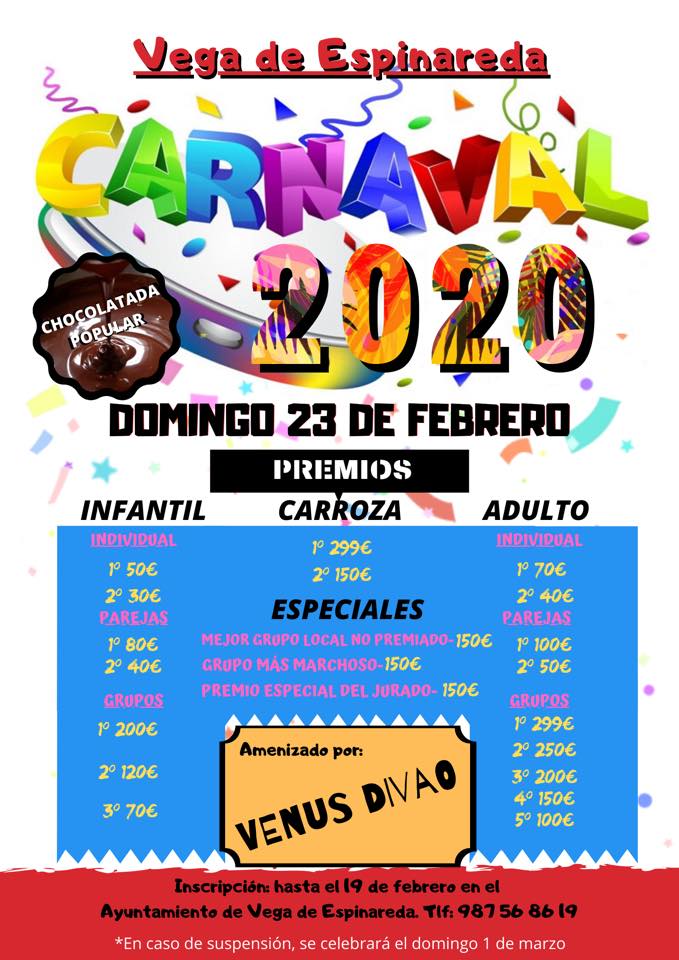 Carnaval 2020 en Vega de Espinareda 2