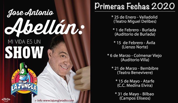 Jose Antonio Abellán presentará su monólogo 'Mi vida es un show' en el Benevivere 2