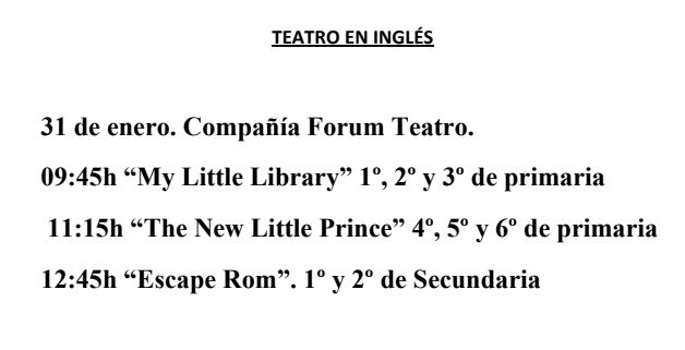Campaña de Teatro Escolar en Bembibre 3 Campaña de Teatro Escolar en Bembibre 3