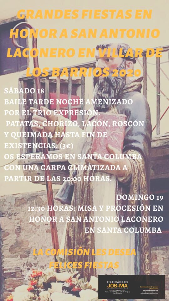 Fiestas en honor a San Antonio Laconero en Villar de los Barrios 2 Fiestas en honor a San Antonio Laconero en Villar de los Barrios 2