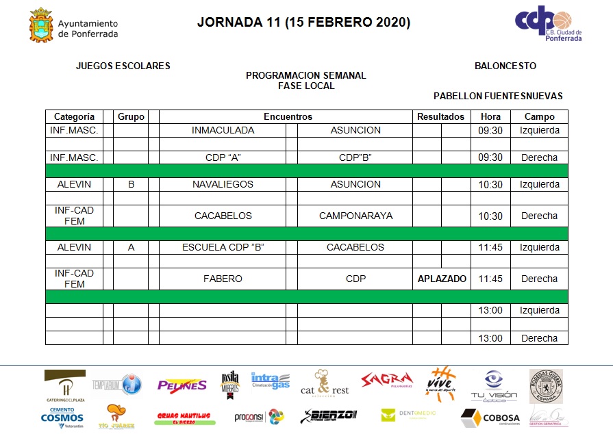 Planes para el fin de semana en el Bierzo. 14 al 16 de febrero 2020 31 Planes para el fin de semana en el Bierzo. 14 al 16 de febrero 2020 31