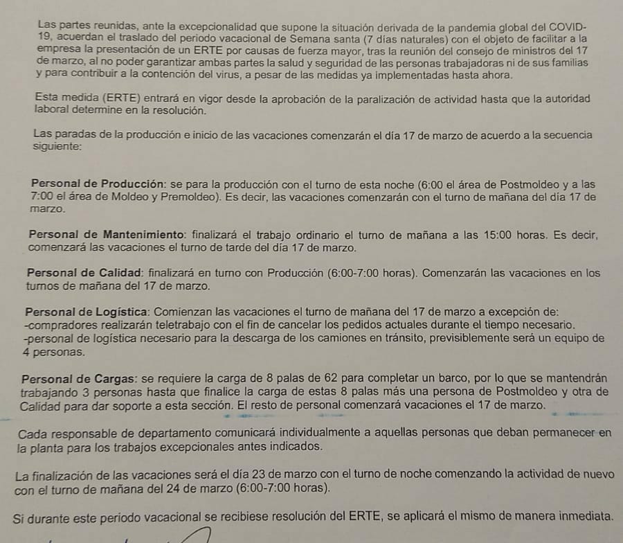 LM Windpower cierra temporalmente por la Pandemia del Coronavirus 2