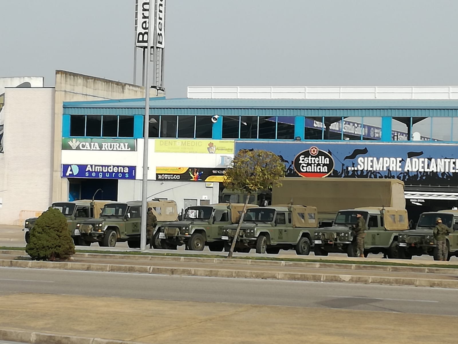 Efectivos del Ejercito llegan a Ponferrada para colaborar en las medidas preventivas en la propagación del Covid-19 2