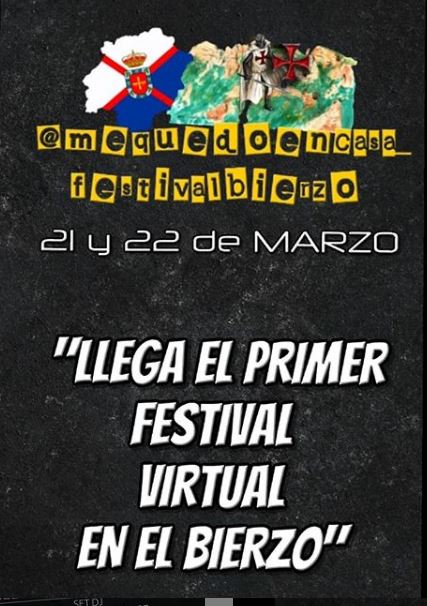 Se crea un festival en directo desde el Bierzo por Instagram a beneficio de los más afectados por la crisis del Coronavirus 3 Se crea un festival en directo desde el Bierzo por Instagram a beneficio de los más afectados por la crisis del Coronavirus 3
