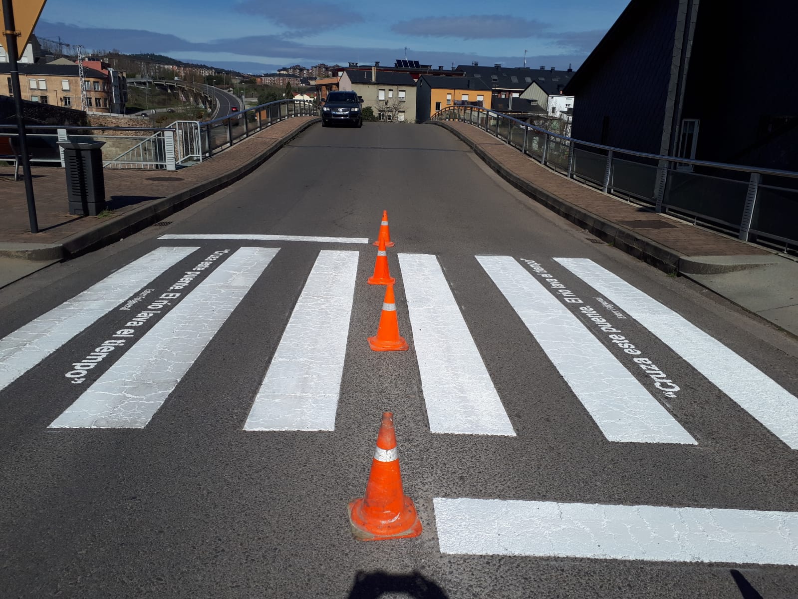 Ponferrada lleva poesía a la calzada 2